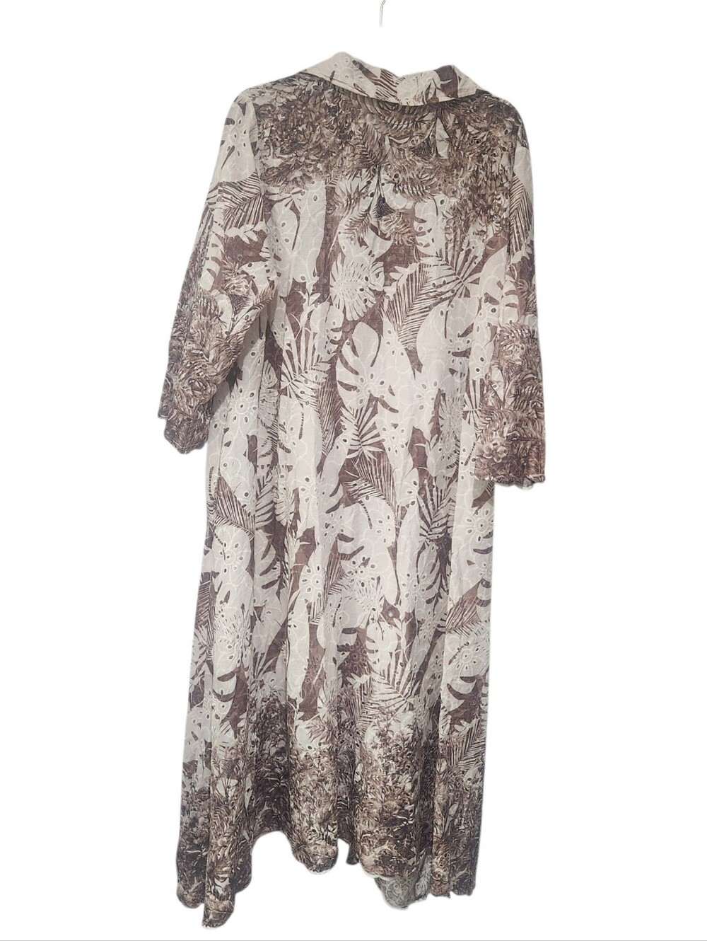 Blanco De Ibiza By Isabel Tavares Cotton Dress Size Xl Lightweight - Picture 3 of 6